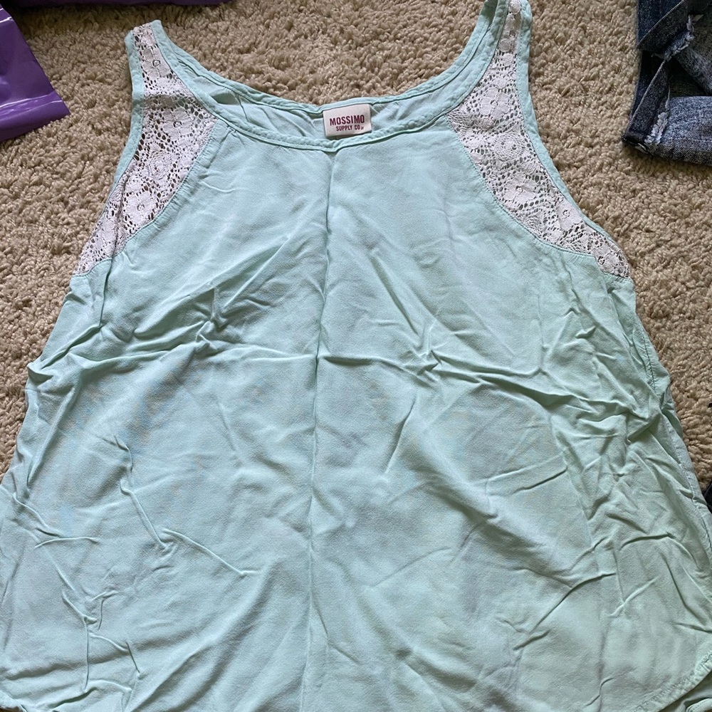 sky blue tank